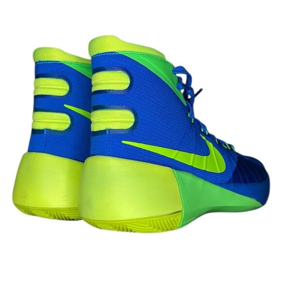 Boy Nike Hyperdunk 2015 TB 759974-473 Athletic Sneaker Size 6.5Y Blue Basketball - Picture 4 of 6